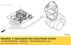 Here you can order the gasket, head cover from Honda, with part number 12391KRNA40: