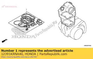 honda 12391KRNA40 gasket, head cover - Bottom side