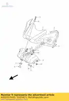 4452037H00, Suzuki, bracket,fuel ta suzuki gsx r 600 750 2008 2009 2010, New