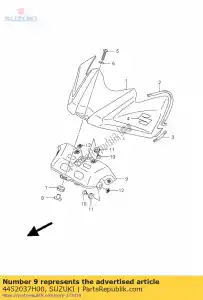 suzuki 4452037H00 soporte, combustible ta - Lado inferior