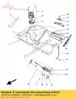 3SHF41140000, Yamaha, buis, vulmiddel yamaha tdr tzr tzrr 125, Nieuw