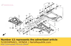 geen beschrijving beschikbaar op dit moment van Honda, met onderdeel nummer 52393HP6A01, bestel je hier online: