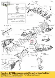 Ici, vous pouvez commander le relais-assy, ?? Position d'engrenage auprès de Kawasaki , avec le numéro de pièce 270021097: