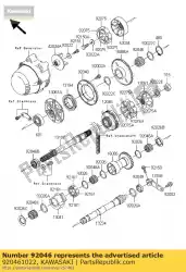 Here you can order the bearing,nedl,k253020s from Kawasaki, with part number 920461022: