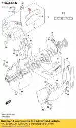 kussen, frame c van Suzuki, met onderdeel nummer 4711339G00, bestel je hier online: