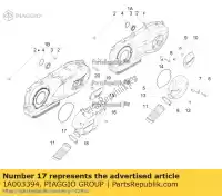 1A003394, Piaggio Group, joint de couvercle de système de refroidissement piaggio vespa liberty medley rp8m89100, rp8ma4100 rp8m89130, rp8ma4110, rp8ma4111 rp8m89200, rp8ma4200 rp8m89200, rp8ma430 rp8ma0120, rp8ma0121 rp8ma0120, rp8ma0131 rp8ma0200, rp8ma0210, rp8ma0220, rp8ma024, rp8ma0211,  rp8ma0210, rp8ma0231, rp8ma0220, rp, Nouveau