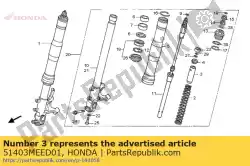 Here you can order the collar, spring from Honda, with part number 51403MEED01: