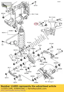 kawasaki 110551298 staffa zg1400a9f - Il fondo