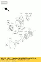 130911336, Kawasaki, suporte, elemento kx60-b1 kawasaki kx 60 1985 1986 1987 1988 1989 1990 1991 1992 1993 1994 1995 1996 1997 1998 1999 2000 2001 2002 2003, Novo