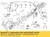 894115, Piaggio Group, elektrisch systeem aprilia derbi  rx rx 50 rx sx senda senda drd sm senda r sx zd4pvl, zd4pvg zd4swa00, zd4pvg01 50 2004 2005 2006 2007 2008 2011 2012 2014 2016 2017, Nieuw