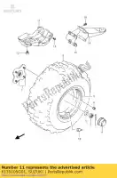 6139105G01, Suzuki, protettore, finale suzuki lt f250 ozark z250 quadsport z250z 250 , Nuovo
