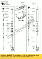 11065074539J, Kawasaki, cappuccio, grigio + rosso klz1000bgf kawasaki klz 1000 2012 2015, Nuovo