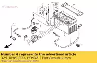 32410MW0000, Honda, cable, motor de arranque honda cbr fireblade rr cbr900rr 900 , Nuevo