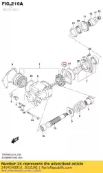 Here you can order the shim set,second from Suzuki, with part number 2494548810: