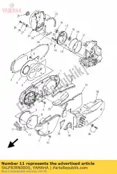 Here you can order the duct 1 from Yamaha, with part number 5XLF838N0000: