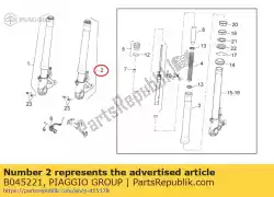 Tutaj możesz zamówić piasta lewa od Piaggio Group , z numerem części B045221: