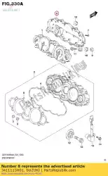 Here you can order the case,meter from Suzuki, with part number 3411115H01: