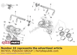 Ici, vous pouvez commander le 2ème pignon z = 18 auprès de Piaggio Group , avec le numéro de pièce 897455: