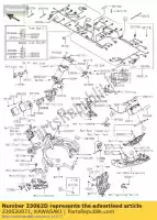 230620871, Kawasaki, soporte-comp, ecu kawasaki ninja h2  n h2r p 1000 , Nuevo