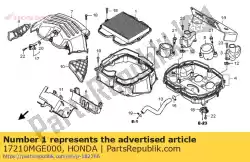 Qui puoi ordinare element comp., filtro dell'aria da Honda , con numero parte 17210MGE000: