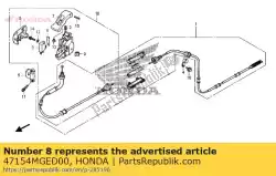 veer, schakelaar van Honda, met onderdeel nummer 47154MGED00, bestel je hier online: