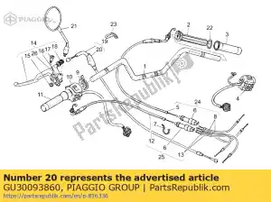 Piaggio Group GU30093860 bellows - Bottom side