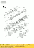 132601666, Kawasaki, bieg, wyj?cie 2, 37t kawasaki zrx  s r c zrx1100 zrx1200 zrx1200r zrx1200s zxr1200s 1200 1100 , Nowy