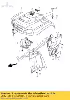 5182138F01, Suzuki, behuizing, koplamp suzuki lt a400 eiger 4x2 a400f 4x4 400 , Nieuw