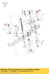 Here you can order the bushing rubber top from Triumph, with part number T2049402: