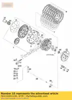 58332002100, KTM, wewn?trzna piasta sprz?g?a lc4 ktm  adventure competition duke e egs enduro exc lc lc4 ls lse rallye rxc sc six sm smc sms sup super supermoto sx sxc txc 400 450 540 620 625 640 660 1995 1996 1997 1998 1999 2000 2001 2002 2003 2004 2005 2006 2007 2020, Nowy