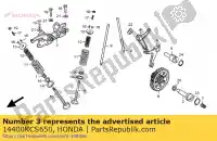 14400KCS650, Honda, comp. supporto, bilanciere valvola honda cg 125 1998, Nuovo