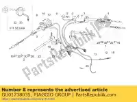 GU01738035, Piaggio Group, selektor ?wiate? lewych moto-guzzi v 1100 1999 2001, Nowy