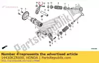 14430KZR600, Honda, Arm comp., in. valve rocker honda  sh ww 125 150 2012 2013 2017 2018 2019, New