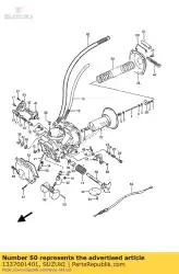 Ici, vous pouvez commander le valve assy, ?? Besoin auprès de Suzuki , avec le numéro de pièce 1337001401: