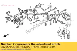 Aquí puede pedir tapa, caja de fusibles principal de Honda , con el número de pieza 38255MAJG40: