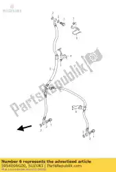 Here you can order the guide,fr brake from Suzuki, with part number 5954006G00: