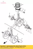 583114000900, Yamaha, vilebrequin assy yamaha sr 500, Nouveau