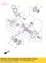 Ici, vous pouvez commander le axe, piston auprès de Yamaha , avec le numéro de pièce 102116330200: