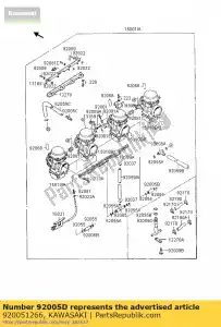 kawasaki 920051266 fitting el250-d5 - Bottom side