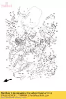 3P62832300P1, Yamaha, zosta?, przednia szyba yamaha fjr 1300 2006, Nowy