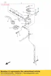 Qui puoi ordinare diaframma, riserva da Yamaha , con numero parte 5XC25854G000: