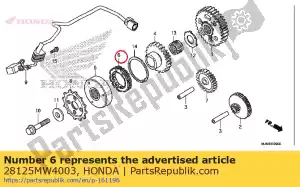 honda 28125MW4003 sprz?g?o, w jedn? stron? - Dół