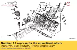 Tutaj możesz zamówić ? Rubokr? T, 10x105 od Honda , z numerem części 90007MAT000: