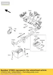 Qui puoi ordinare corno zr550-b2 da Kawasaki , con numero parte 270031348: