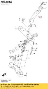 Suzuki 5622548G20 holder,handle,l - Bottom side