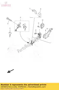 yamaha 5WWH25011100 interruttore principale strg lock ass - Il fondo