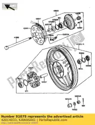 Here you can order the shock damper,rear hub z750-l1 from Kawasaki, with part number 42014033: