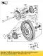 Shock damper,rear hub z750-l1 Kawasaki 42014033