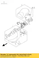 4518122H00V4Y, Suzuki, Opaska, siedzisko (czarny suzuki c vlr 1800 2008 2009 2010 2011, Nowy