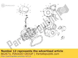 Here you can order the ring 18x3 from Piaggio Group, with part number 862673: